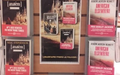 Anatèm, de Neal Stephenson est un diptyque exigeant (mais non dénué d’humour) où le talent de créateur de Stephenson ne fait que se confirmer, s’il en avait besoin. Allant dans la « fantasy » et délaissant ses territoires habituels de SF, découvrez la planète Arbre et ses enjeux. Le début pose l’univers et demandera une certaine concentration mais quand les choses se mettent en branle….