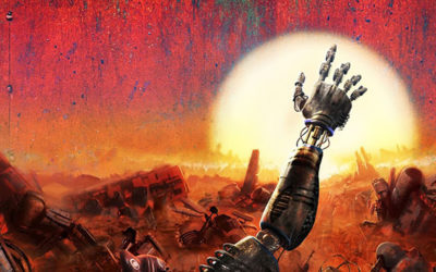 Découvrez le rough d&rsquo;Aurélien Police pour la couverture d' »Un Océan de Rouille » de C. Robert Cargill, à paraître début 2020.