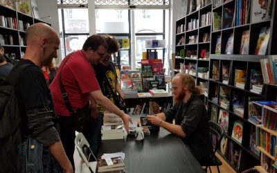 Ce soir Franck Ferric était à la Dimension Fantastique à Paris…