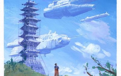 Quitter les monts d&rsquo;automne d’Émilie Querbalec – Roughs et croquis de Manchu