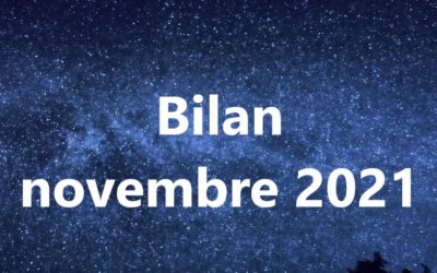 Bilan novembre 2021