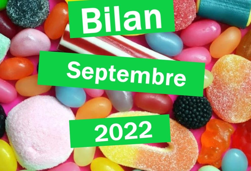 Bilan septembre 2022