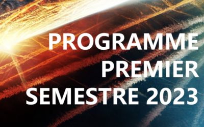 Programme premier semestre 2023