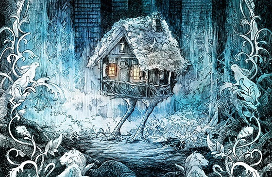 COVER REVEAL : La Maison aux pattes de poulet, GennaRose Nethercott