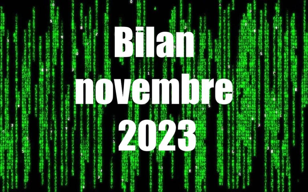 Bilan novembre 2023